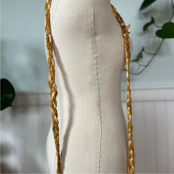 Vintage Native American Leather Crossbody Purse - Picture 6 of 14